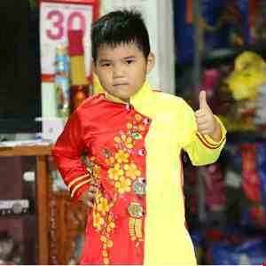 cho thuê áo dài trẻ em tại tphcm