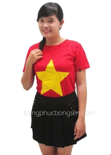 Áo thun cờ đỏ sao vàng