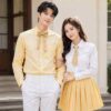 Sơ mi - Váy xếp ly