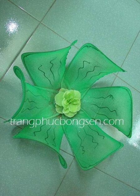 Hoa múa cỡ lớn màu xanh lá