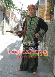 Trang phục dân tộc H'Mông nam nguyên bản